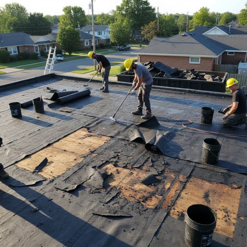 Synthetic Roof Repair